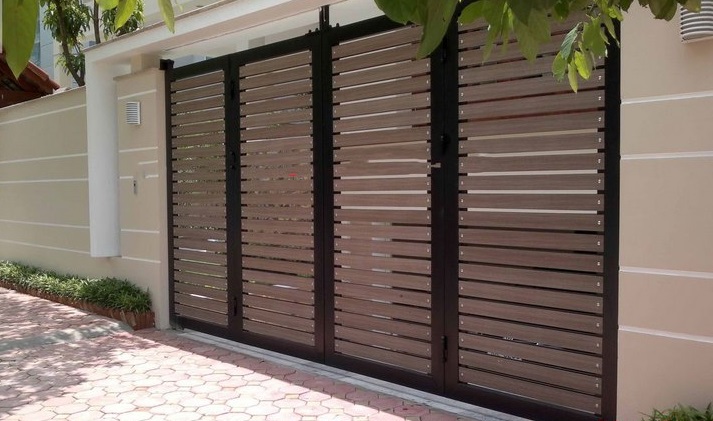 Mẫu cửa cổng gấp 4 cánh (4)