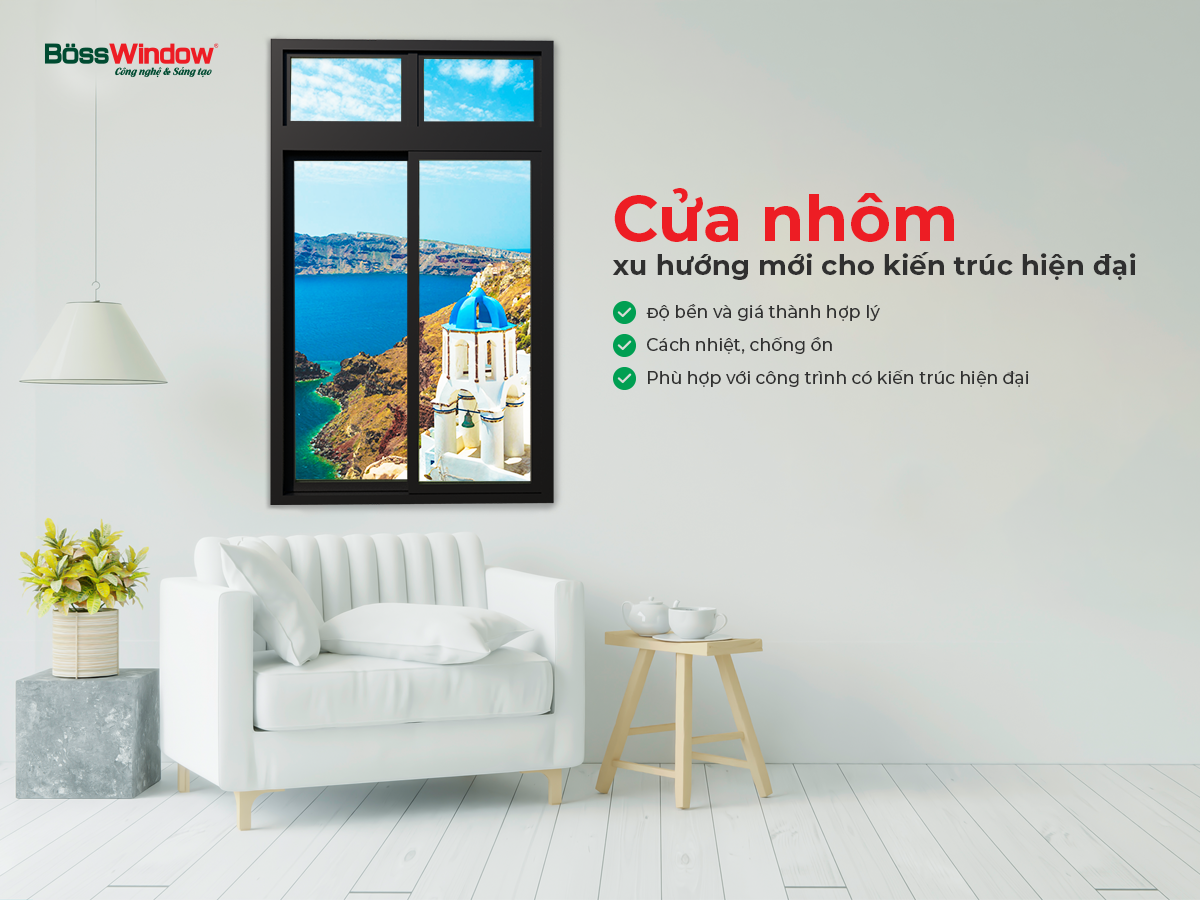 Cửa nhôm kính mờ