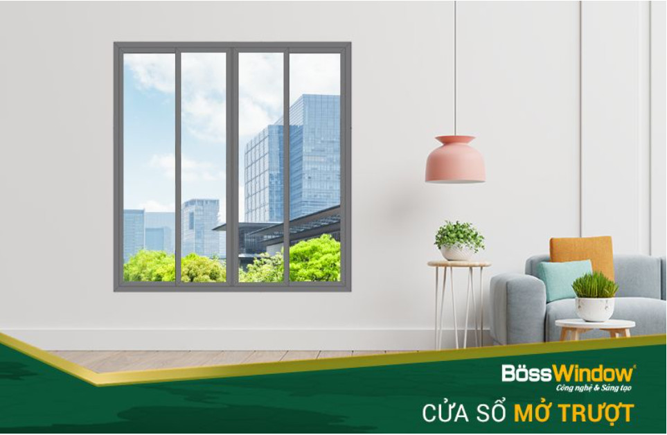 cửa sổ xingfa 4 cánh