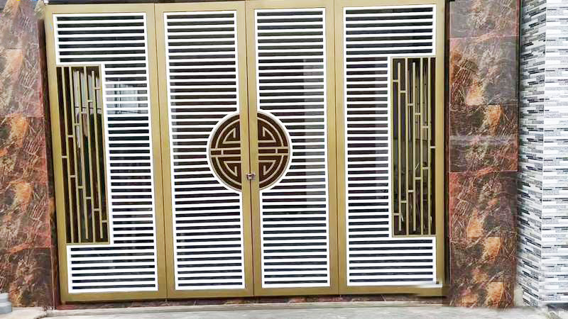 Mẫu cửa sắt gấp 4 cánh (9)
