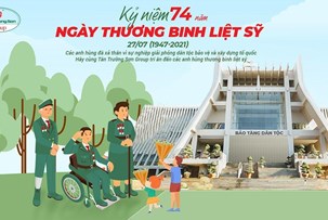 Kỉ niệm 74 năm ngày Thương binh liệt sỹ 27/07