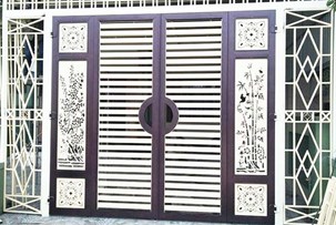 Tham khảo top 20 mẫu cửa sắt gấp 4 cánh đẹp đáng mua nhất 2023
