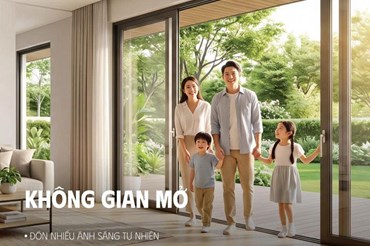 Cửa xếp trượt BossWindow – Mở rộng không gian, kết nối thiên nhiên