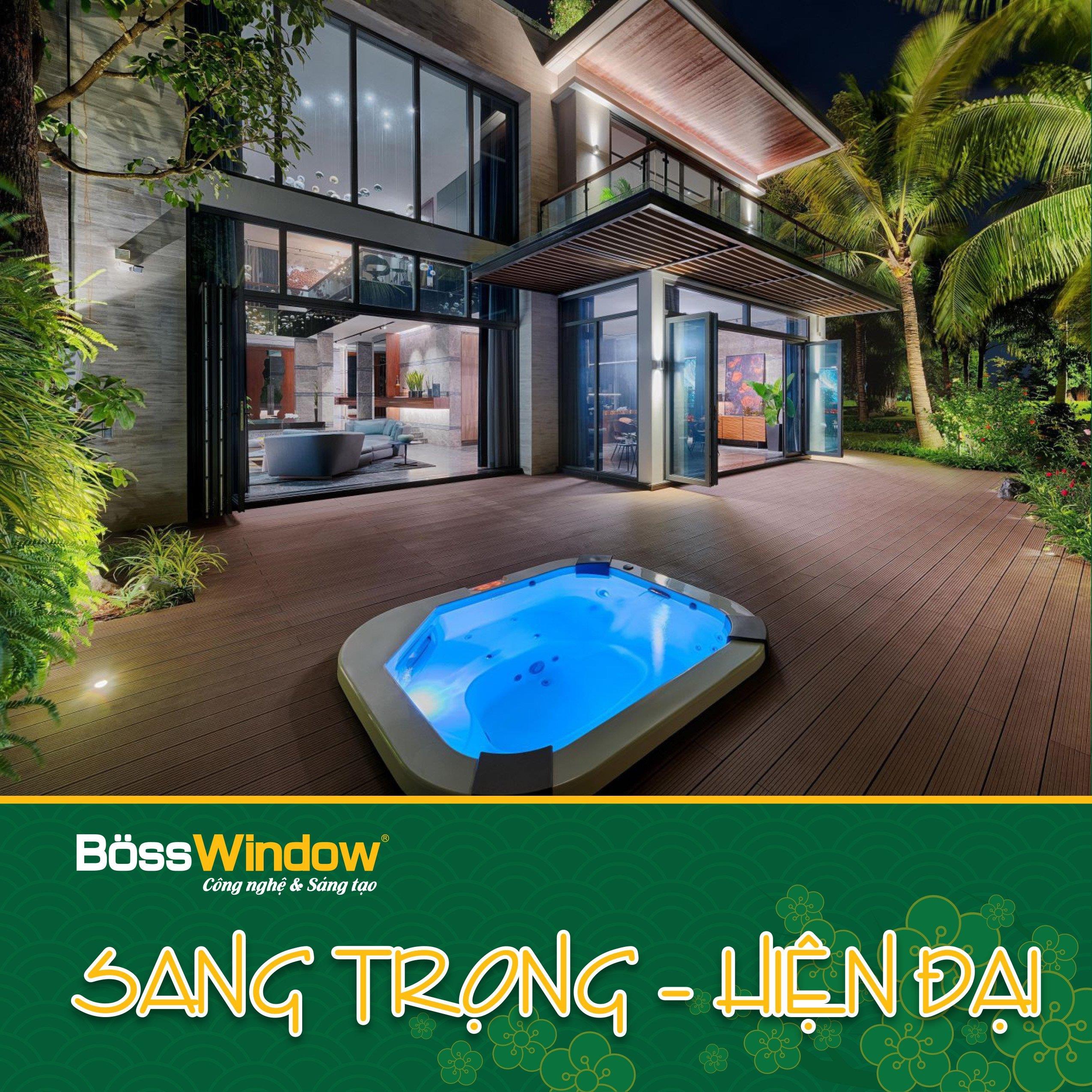 BossWindow dẫn đầu thị trường cửa nhôm cao cấp tại Việt Nam
