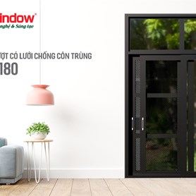 Cửa đi mở trượt có lưới chống côn trùng BWD 180