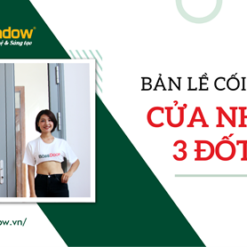 Bản lề cửa nhôm 3 đốt Boss G