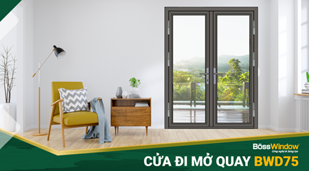 Cửa đi mở quay BWD75